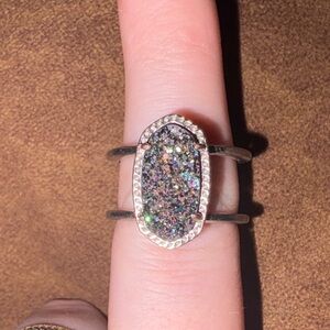 Kendra Scott Multicolor Druzy Ring